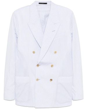 Paul Smith Striped Blazer - White
