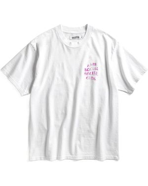 ANTI SOCIAL SOCIAL CLUB Logo-Print T-Shirt - White
