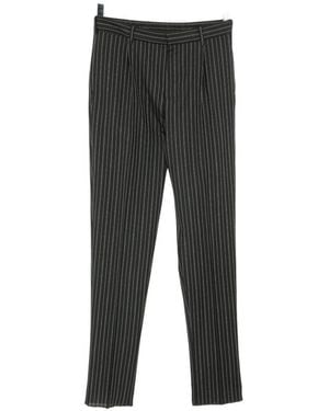 Givenchy Pantalon De Tailleur À Rayures - Black