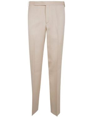 Lardini Paluk Tailored Trousers - Natural