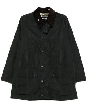 Barbour Beaufort Corduroy-Collar Jacket - Black