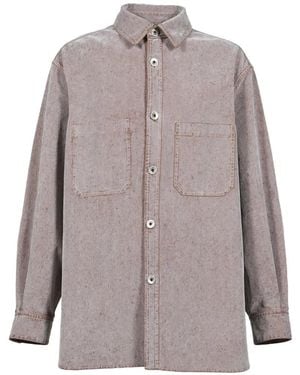 BED j.w. FORD Buttoned Pocket Shirt - Grey