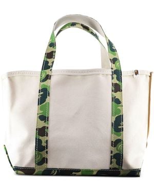 SAINT Mxxxxxx X Bape Camouflage-Print Tote Bag - Multicolour