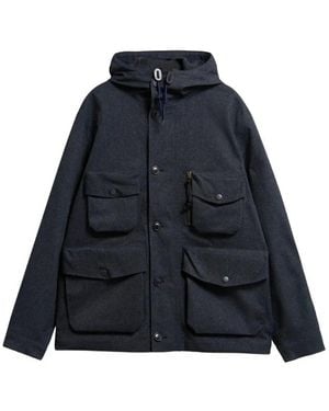 Barbour Veste West Endurance À Capuche - Blue