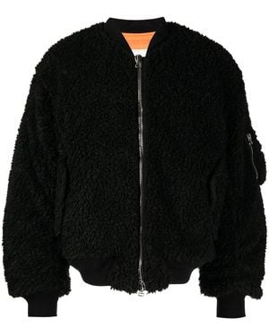 READYMADE Zip-detail Bomber Jacket - Black