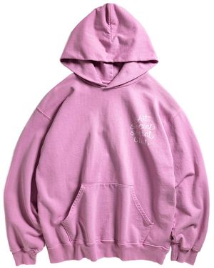 ANTI SOCIAL SOCIAL CLUB Logo-Print Hoodie - Pink
