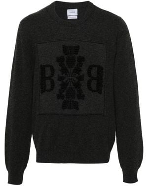Barrie 3D-Logo Cashmere Jumper - Black