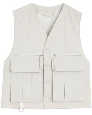 Lemaire Cotton Gilet - White
