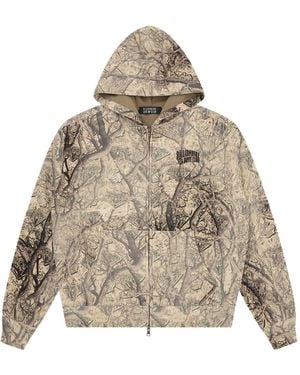 BBCICECREAM Zip-Fastening Hoodie - Natural