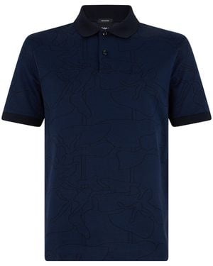 BOSS Short Sleeve Polo - Blue