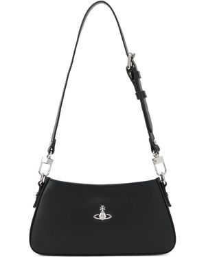 Vivienne Westwood Borsa a Spalla Con Orb - Nero