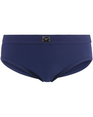Dolce & Gabbana Swim Briefs Shell: Polyamide Beachwear - Blue