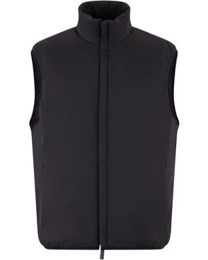 Laminar Sleeveless Jacket - Black