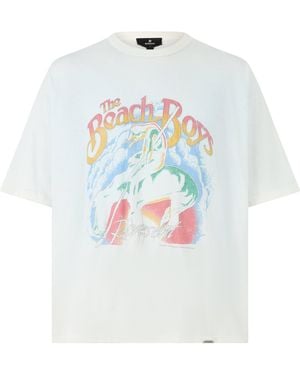 Represent T-Shirt With Colourful Print - White