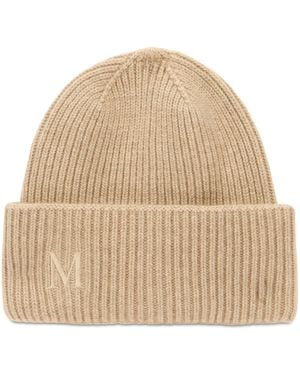 Max Mara Berretto con risvolto - Neutro