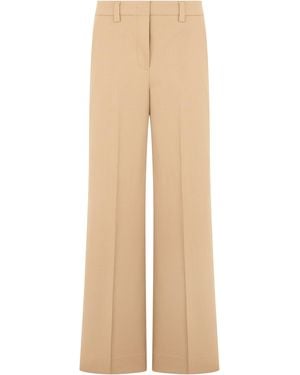 Slowear Wide Leg Trousers - Natural