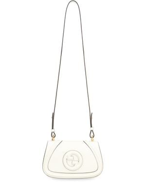 Gucci Blondie Leather Shoulder Bag - Natural