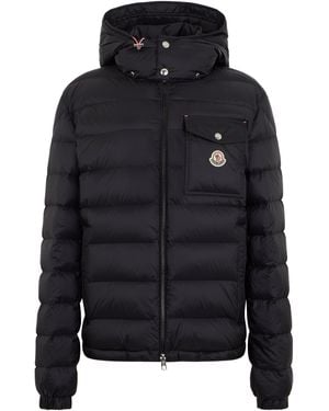 Moncler Padded Jacket Verith With Hood - Black