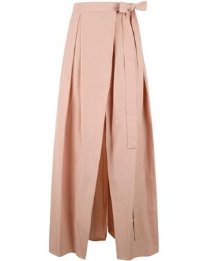 Pinko Maxi Wallet With Bow - Pink