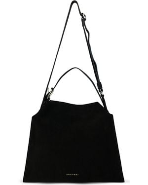 Orciani Trinity Lagoon Shoulder Bag - Black