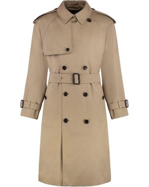 Burberry Trench lungo Chestwood in gabardine - Neutro