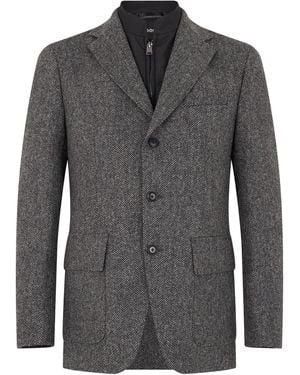 BOSS Double Layer Blazer - Black