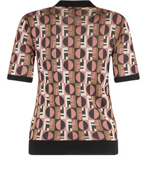 Fendi Viscose T-Shirt - Multicolour