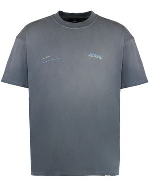 Represent T-shirt girocollo in cotone - Grigio