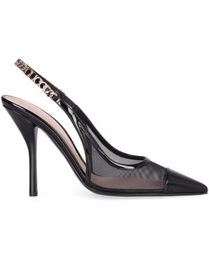 Gucci Slingback Signoria a punta - Nero