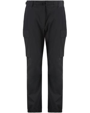 Moncler Techno Nylon Track Trousers - Black