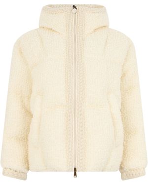 Moncler Hooded Jacket - Natural