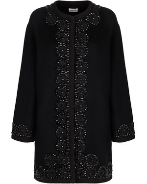 P.A.R.O.S.H. Wool Coat - Black