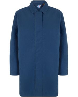 K-Way Poirol Coat - Blue