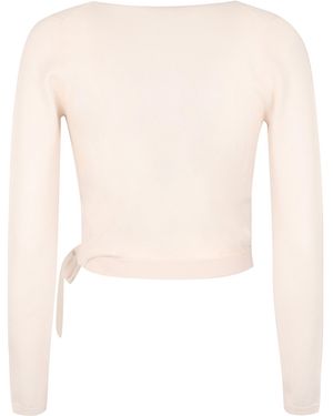 【Zimmermann】Acacia Knit Scoop ribbed-knit crop top zimmermann-Pink-Ribbed-Knit-