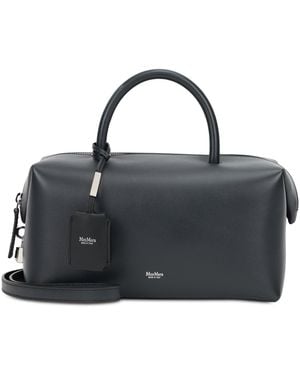 Max Mara Handbag With Handles And Shoulder Strap - Black