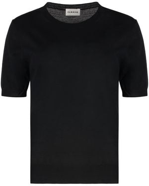 P.A.R.O.S.H. Linfa Wool-Blend Crew-Neck Sweater - Black
