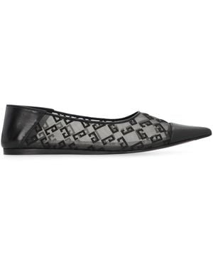 Givenchy Ballerine 4G a punta - Nero