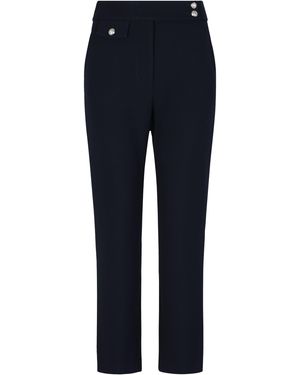 Veronica Beard Pantaloni Slim-Leg Renzo - Blu
