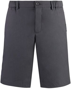 BOSS Cotton Bermuda Shorts - Grey
