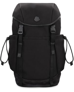 Moncler Zaino Tech in tessuto tecnico - Nero