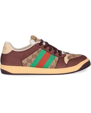 Gucci Sneakers Low-Top Screener - Multicolor