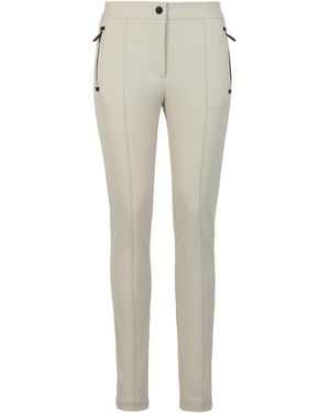 Moncler Twill Trousers - Natural