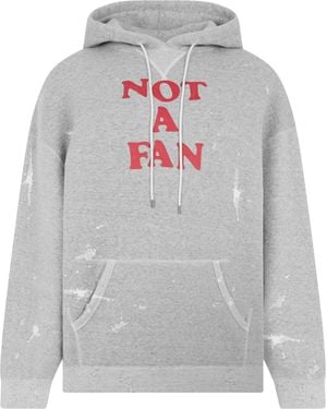 R13 Cotton Hoodie - Gray