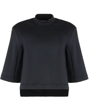 Moncler Genius 4 Moncler Edward Enninful - Techno Fabric T-shirt - Black