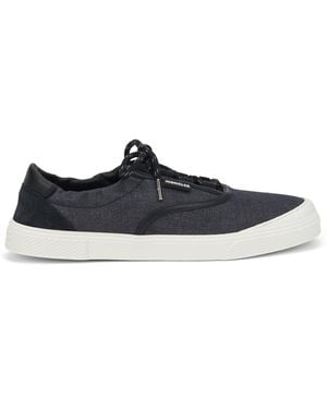 Moncler Trainers Vera Leisure Denim Cotton Trainers - Black