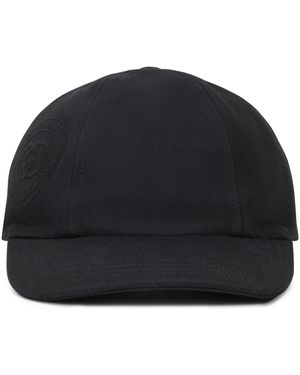 Gucci Cappello con visiera curva in cotone - Nero