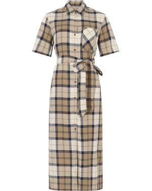 Barbour Midi Dress Fern - Multicolor