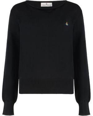 Vivienne Westwood Cotton-Blend Jumper - Black
