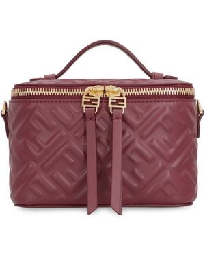 Fendi Mini bag Vanity in pelle - Viola