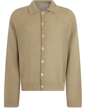 Our Legacy Maglione con Colletto e bottoni - Neutro